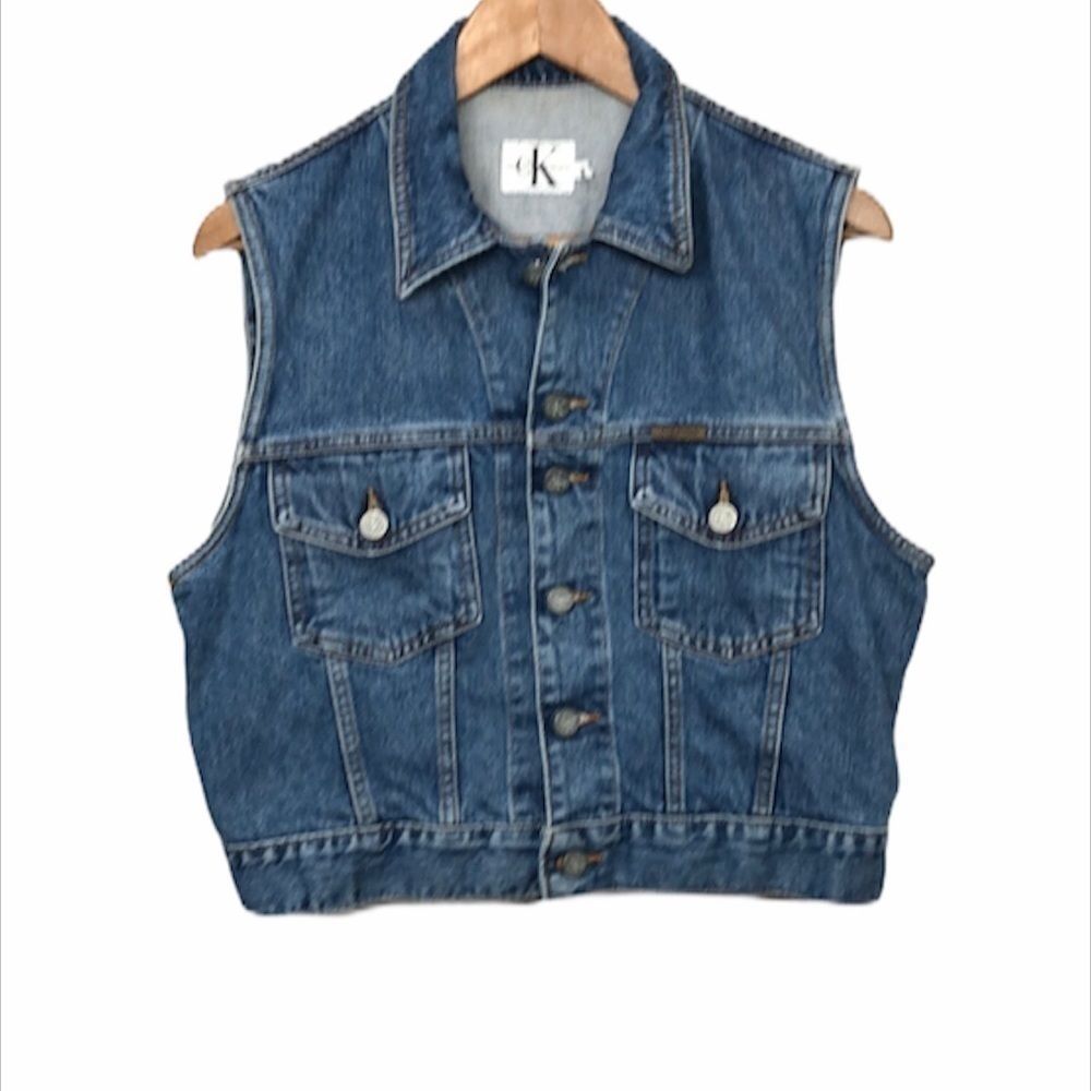 Vintage Calvin Klein Denim Vest